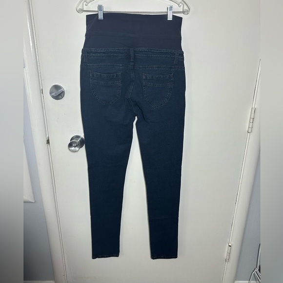 Mamaway maternity Sleek Black High-Waist Skinny Pants size large - Picture 5 of 8